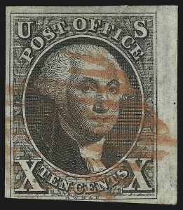 Sale 905, Lot 1237, 1847 Issue