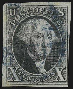 Sale 905, Lot 1238, 1847 Issue