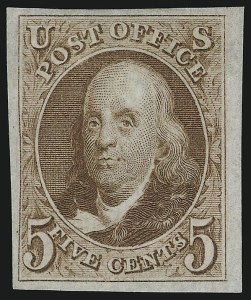 Sale 905, Lot 1244, 1847 Issue