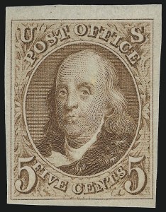 Sale 905, Lot 1246, 1847 Issue