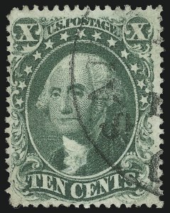Sale 905, Lot 1385, 1857-60 Issue