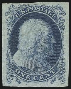 Sale 905, Lot 1424, 1875 Reprint of 1857-60 Issue