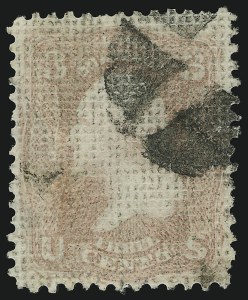 Sale 905, Lot 1522, 1867-68 Grilled Issue