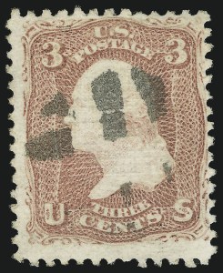 Sale 905, Lot 1529, 1867-68 Grilled Issue