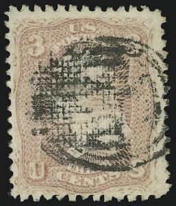 Sale 905, Lot 1530, 1867-68 Grilled Issue