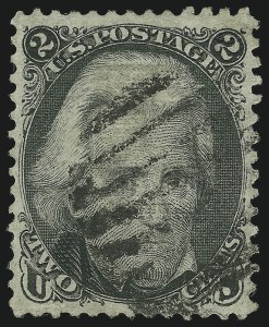 Sale 905, Lot 1535, 1867-68 Grilled Issue