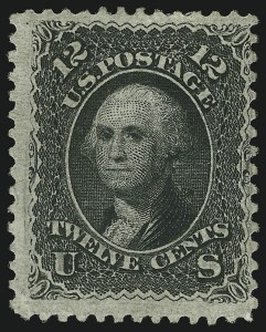 Sale 905, Lot 1538, 1867-68 Grilled Issue