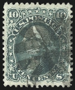 Sale 905, Lot 1545, 1867-68 Grilled Issue