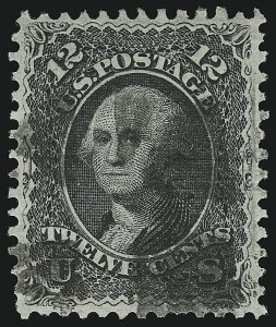 Sale 905, Lot 1548, 1867-68 Grilled Issue