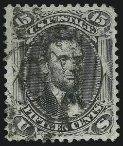 Sale 905, Lot 1550, 1867-68 Grilled Issue