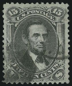 Sale 905, Lot 1551, 1867-68 Grilled Issue