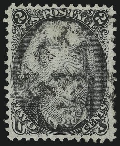 Sale 905, Lot 1557, 1867-68 Grilled Issue