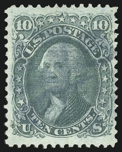 Sale 905, Lot 1565, 1867-68 Grilled Issue