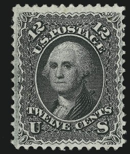 Sale 905, Lot 1569, 1867-68 Grilled Issue