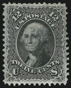 Sale 905, Lot 1570, 1867-68 Grilled Issue