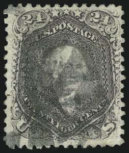 Sale 905, Lot 1576, 1867-68 Grilled Issue