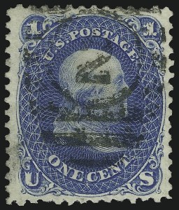 Sale 905, Lot 1585, 1875 Re-Issue of 1861-66 Issue
