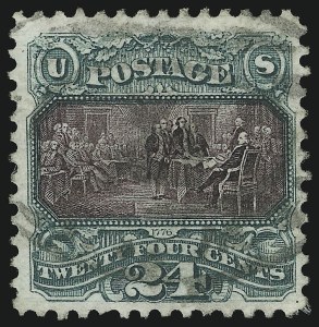Sale 905, Lot 1733, 1875 Re-Issue of 1869 Pictorial Issue