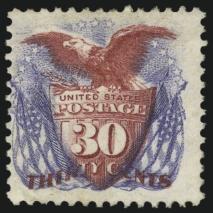 Sale 905, Lot 1740, 1875 Re-Issue of 1869 Pictorial Issue