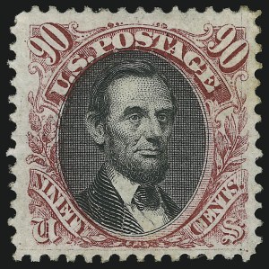 Sale 905, Lot 1743, 1875 Re-Issue of 1869 Pictorial Issue