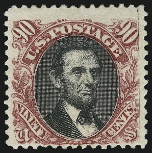 Sale 905, Lot 1745, 1875 Re-Issue of 1869 Pictorial Issue