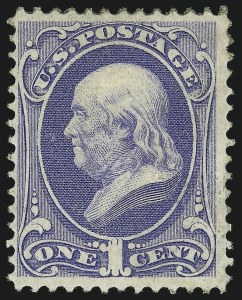 Sale 905, Lot 1752, 1870-88 Bank Note Issues (National Grills, Scott 134 thru 144)