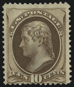 Sale 905, Lot 1772, 1870-88 Bank Note Issues (National Grills, Scott 134 thru 144)
