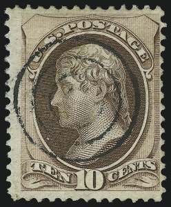 Sale 905, Lot 1776, 1870-88 Bank Note Issues (National Grills, Scott 134 thru 144)