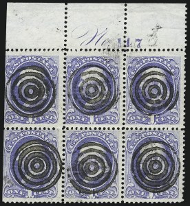 Sale 905, Lot 1820, 1870-88 Bank Note Issues (Scott 156 thru 166)