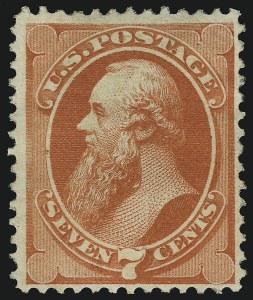 Sale 905, Lot 1831, 1870-88 Bank Note Issues (Scott 156 thru 166)