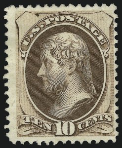 Sale 905, Lot 1837, 1870-88 Bank Note Issues (Scott 156 thru 166)