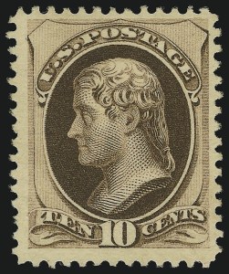 Sale 905, Lot 1877, 1870-88 Bank Note Issues (Scott 178 thru 191)