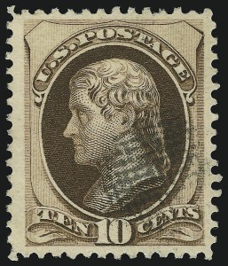 Sale 905, Lot 1878, 1870-88 Bank Note Issues (Scott 178 thru 191)