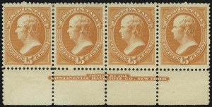 Sale 905, Lot 1880, 1870-88 Bank Note Issues (Scott 178 thru 191)