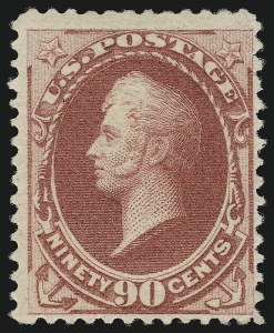 Sale 905, Lot 1890, 1870-88 Bank Note Issues (Scott 178 thru 191)