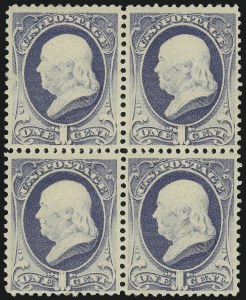 Sale 905, Lot 1896, 1870-88 Bank Note Issues (Scott 205 thru 218)