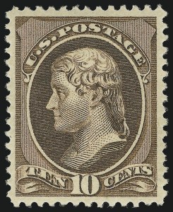 Sale 905, Lot 1905, 1870-88 Bank Note Issues (Scott 205 thru 218)