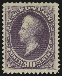 Sale 905, Lot 1934, 1870-88 Bank Note Issues (Scott 205 thru 218)