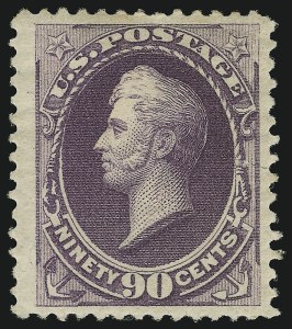 Sale 905, Lot 1937, 1870-88 Bank Note Issues (Scott 205 thru 218)