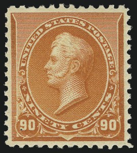 Sale 905, Lot 1974, 1890 Small Bank Note Issue (Scott 219 thru 229)