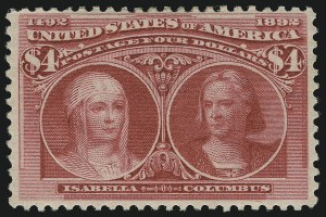 Sale 905, Lot 2075, 1893 Columbian Issue