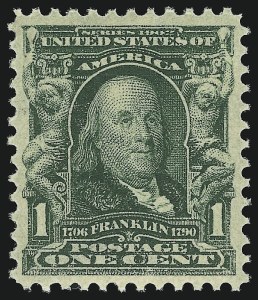 Sale 905, Lot 2286, 1902-08 Issues (Scott 300 thru 320)