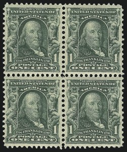 Sale 905, Lot 2288, 1902-08 Issues (Scott 300 thru 320)