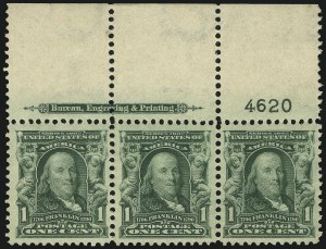 Sale 905, Lot 2289, 1902-08 Issues (Scott 300 thru 320)