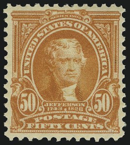 Sale 905, Lot 2313, 1902-08 Issues (Scott 300 thru 320)