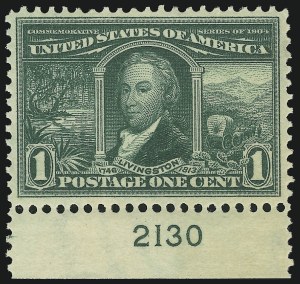 Sale 905, Lot 2354, Louisiana Purchase, Jamestown Issues