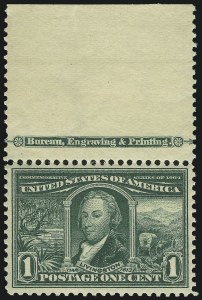 Sale 905, Lot 2356, Louisiana Purchase, Jamestown Issues