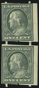 Sale 905, Lot 2399, 1908-09 Washington-Franklin Issues (Scott 331 thru 356)