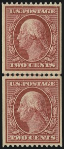 Sale 905, Lot 2411, 1908-09 Washington-Franklin Issues (Scott 331 thru 356)