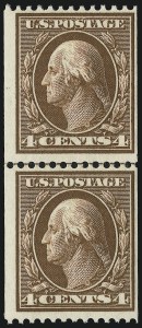 Sale 905, Lot 2415, 1908-09 Washington-Franklin Issues (Scott 331 thru 356)